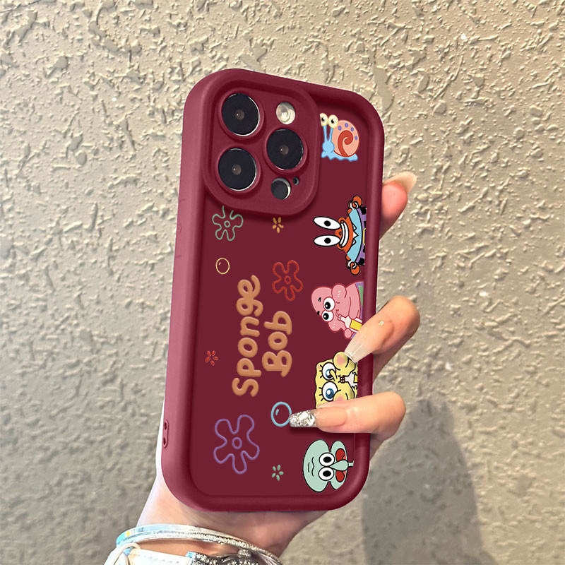 SS0051 Spongebob untuk case xiaomi redmi 14c 13c 13 12 12c 10 10a 10c 9 9a 9t 9c 12 lite casing hp K