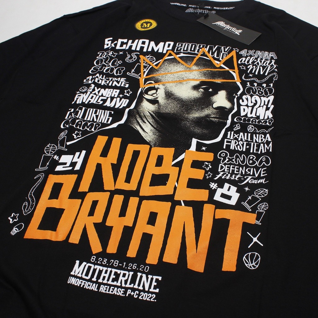 MOTHERLINE OVERSIZE TSHIRT | KAOS OVERSIZE ORIGINAL UNISEX KOBE BRYAN
