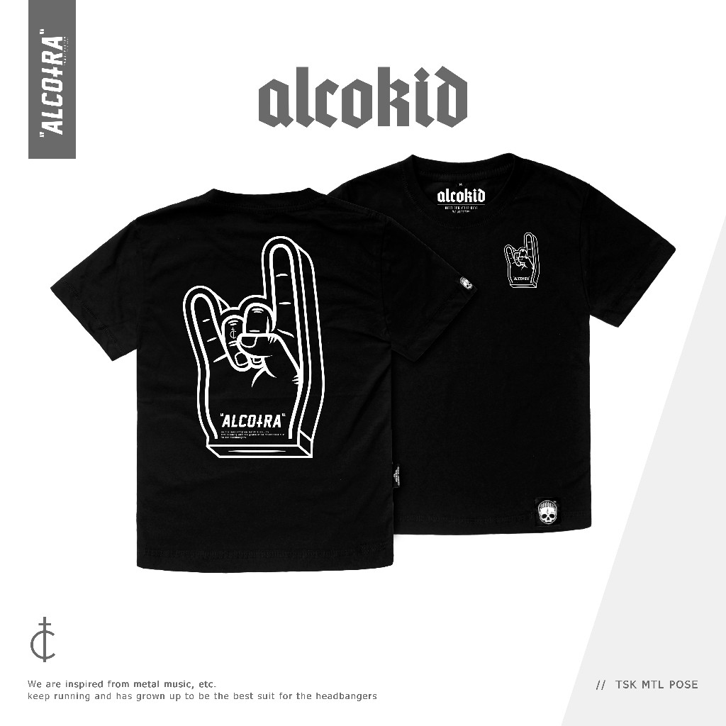 (Asli)TSK MTL POSE // T-SHIRT METAL POSE ALCOTRA