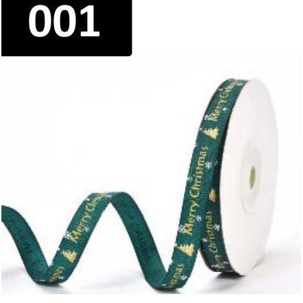 Pita Grosgrain Merry Christmas Pita Natal Wrapping Merry Christmas 1cm - Pita 1