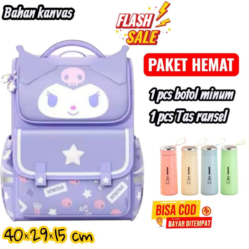 NEW ARRIVAL Tas Sekolah Anak Laki laki Sekolah Dasar 1-2-3-4-5-6 Kelas Anak TK SD Ransel cowok
