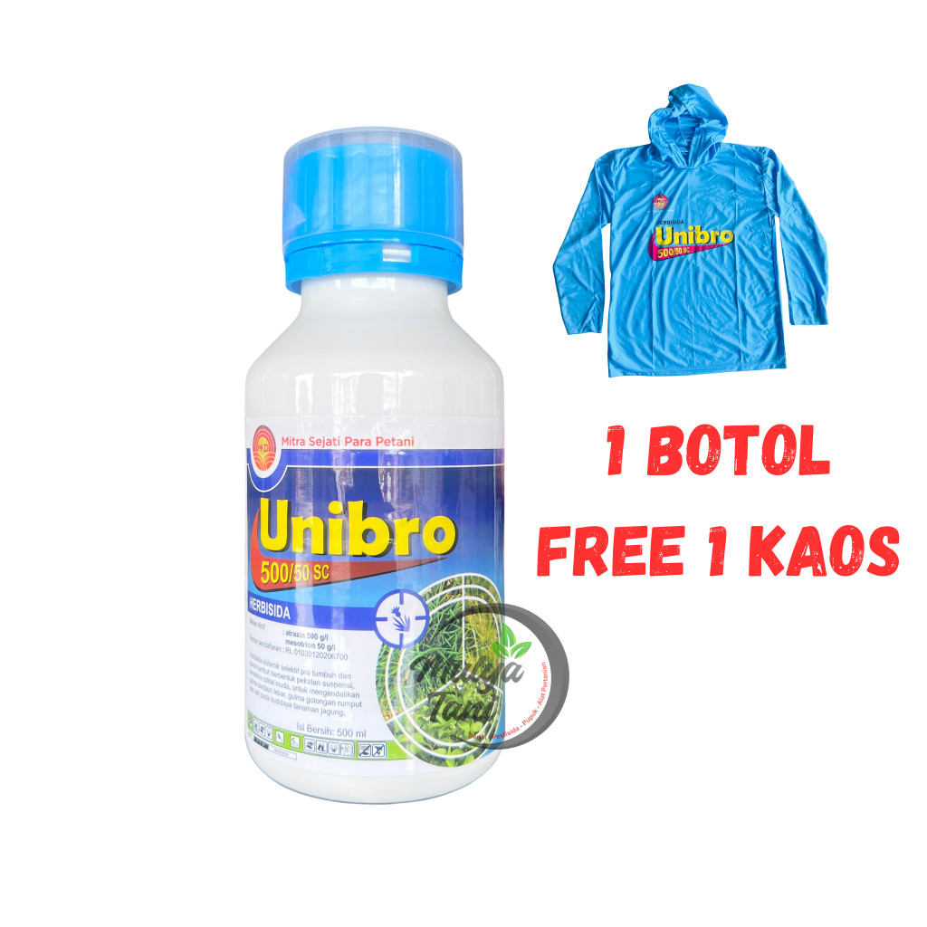 Herbisida Unibro 500/50SC 500ML Obat Rumput Selektif Jagung