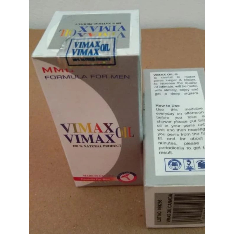 Herbal TERMURAH  Oil Pijat Pembesar Pemanjang Terbukti Ampuh Berkhasiat VIMAX ASLI  CANADA orii