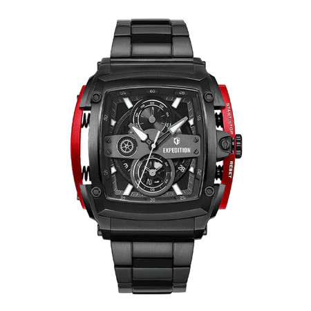 Jam Tangan Pria Expedition 3008 EXP 3008 / E 3008 / E3008 Rantai Original Garansi Resmi 1 Tahun