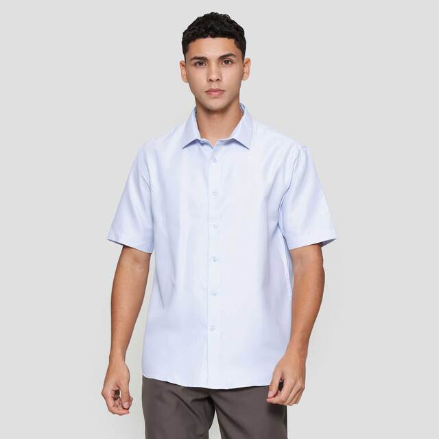 Cole Dobby Texture Cvc Kemeja Pria 122997376