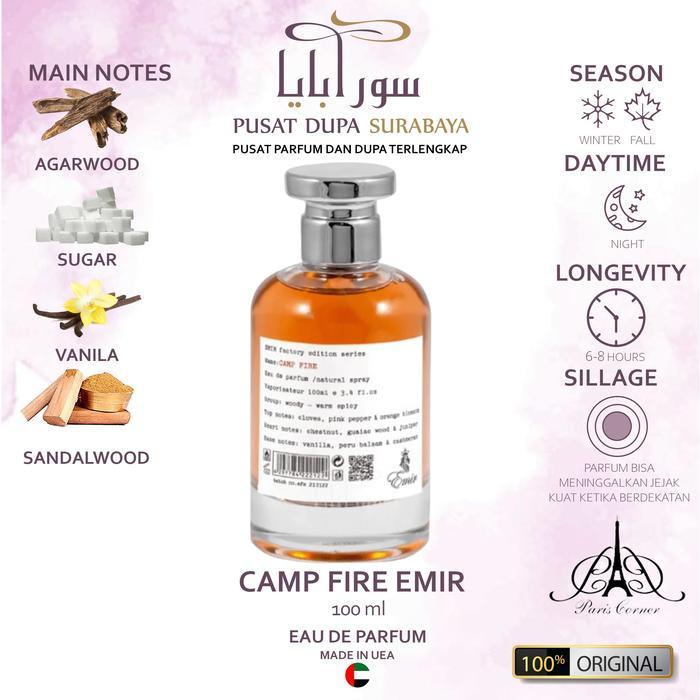 Parfum Asli Arab Original Premium Emir/ camp fire