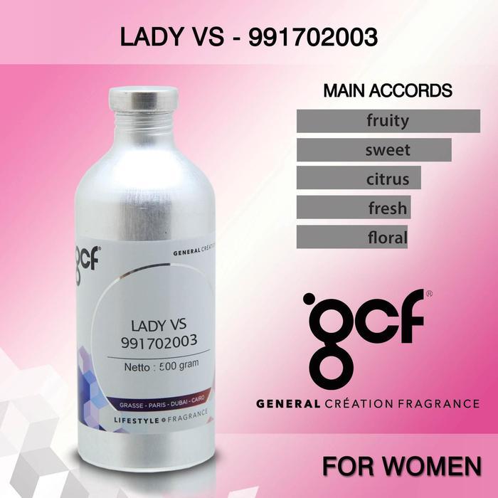 LADY VS - GCF FRAGRANCE OIL (BIBIT PARFUM)