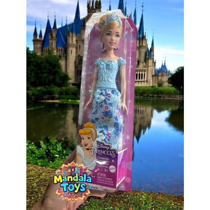 Boneka Disney Princess Standard Fashion Doll Mattel HLX29 - Tinggi 30 cm Kids Shoes Toys World - Cin