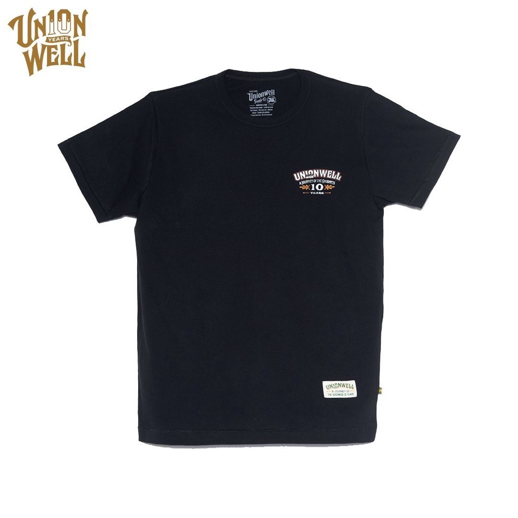 Unionwell T-shirt Journey Black