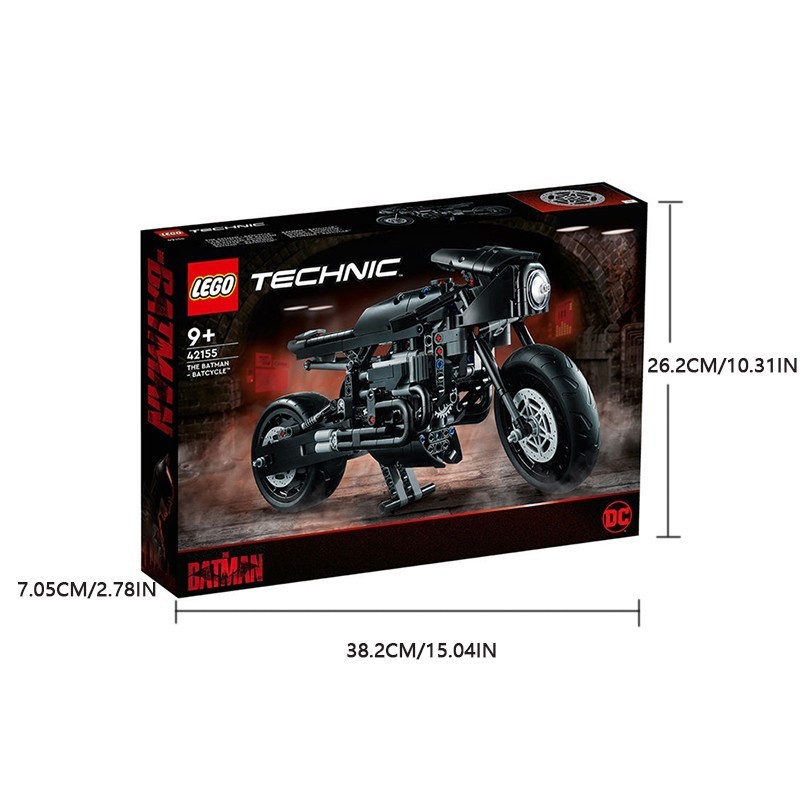 LEGO 42155 THE BATMAN – BATCYCLE & LEGO 10328 Bouquet of Roses