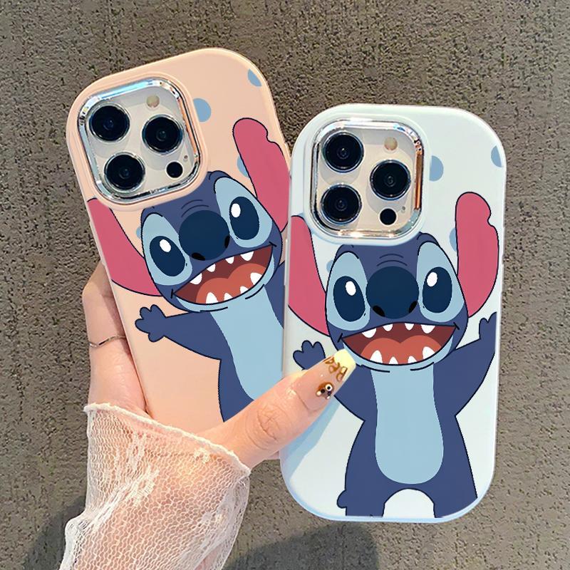 Casing Ponsel For Samsung Case A32 5G A34 M32 Silikon Oval Metal Lens Cartoons Soft