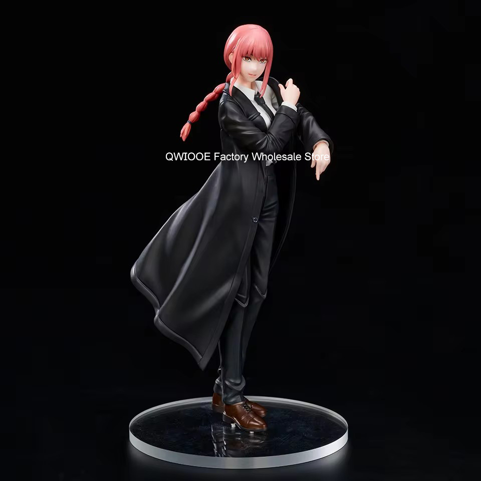Original Genuine Taito aaw Man 18cm Makima Anime PVC Figure Model Toys For Girl Birthday Gifts