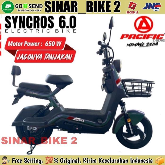 SPECIAL AKHIR TAHUN PROMO TERBATAS Sepeda Listrik PACIFIC SYNCROS 6.0 & SYNCROS 7.0 ( REM CAKRAM ) 6