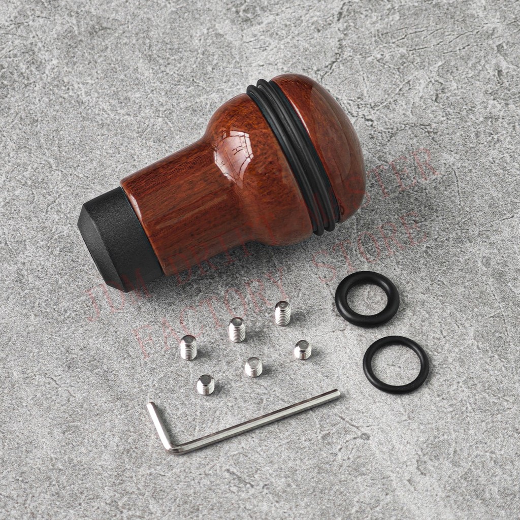 JDM Real Wood Gear Knob Evolution Car Manual Shift Shifter Knob Lever Stick