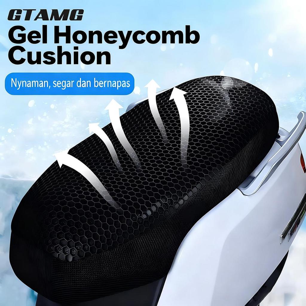 Duduk Baru Berkualitas Tinggi Bantal Gel Sepeda Motor Anti Panas Nyaman & Ada Cicilan - Untuk Perjal