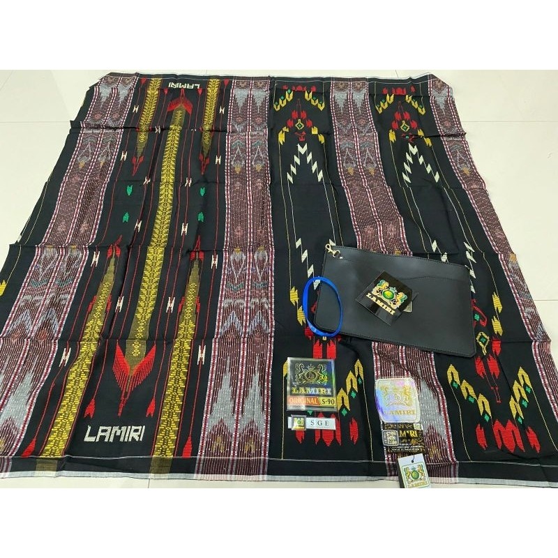PROMO AKHIR TAHUN 12.12 Sarung LAMIRI S 90 FULL SUTRA Motif SGE SGI SGF SGL Mix GOLD Original