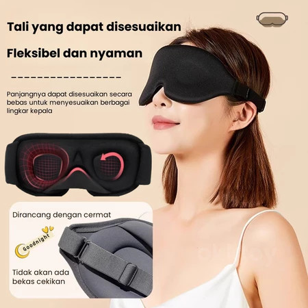 Masker mata tidur untuk mengatasi kelelahan mata/masker mata awan 3D/masker mata/masker mata tidur/m