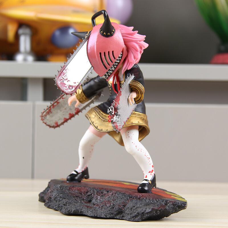 Devil Hunter Anya Forger Cos Chainsaw Man Animal Figure Peripheral Models Figurines Gk Desktop Ornam