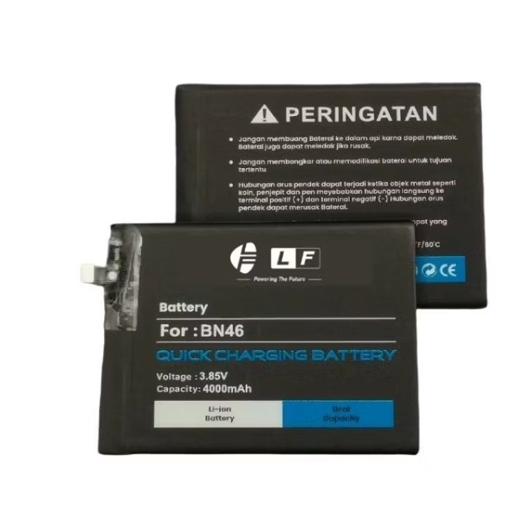 BATERAI XIAOMI REDMI 7 / NOTE 6 / NOTE 8 / BN46 / BN 46 / BN-46 DOUBLE POWER LIFE FUTURE