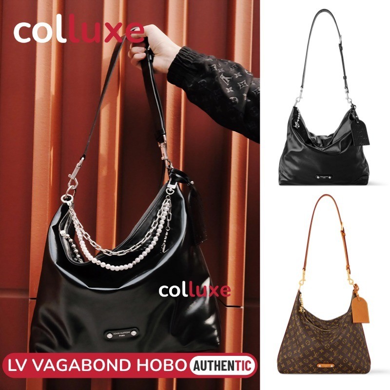 Louis Vuitton LV tas model Vagabond Hobo Carryall Hobo Bag