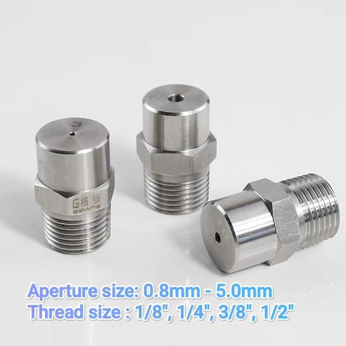 SOLID CONE SPRAY NOZZLE STAINLESS SS304 3/8", NOZZLE FULL CONE 3/8" SS304