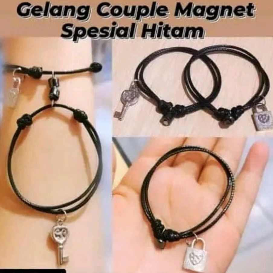 GELANG COUPLE MAGNET PREMIUM BAHAN IMPOR