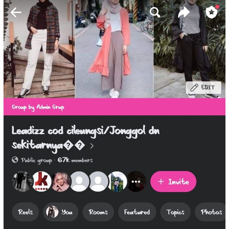 Grup Facebook Sesuai member