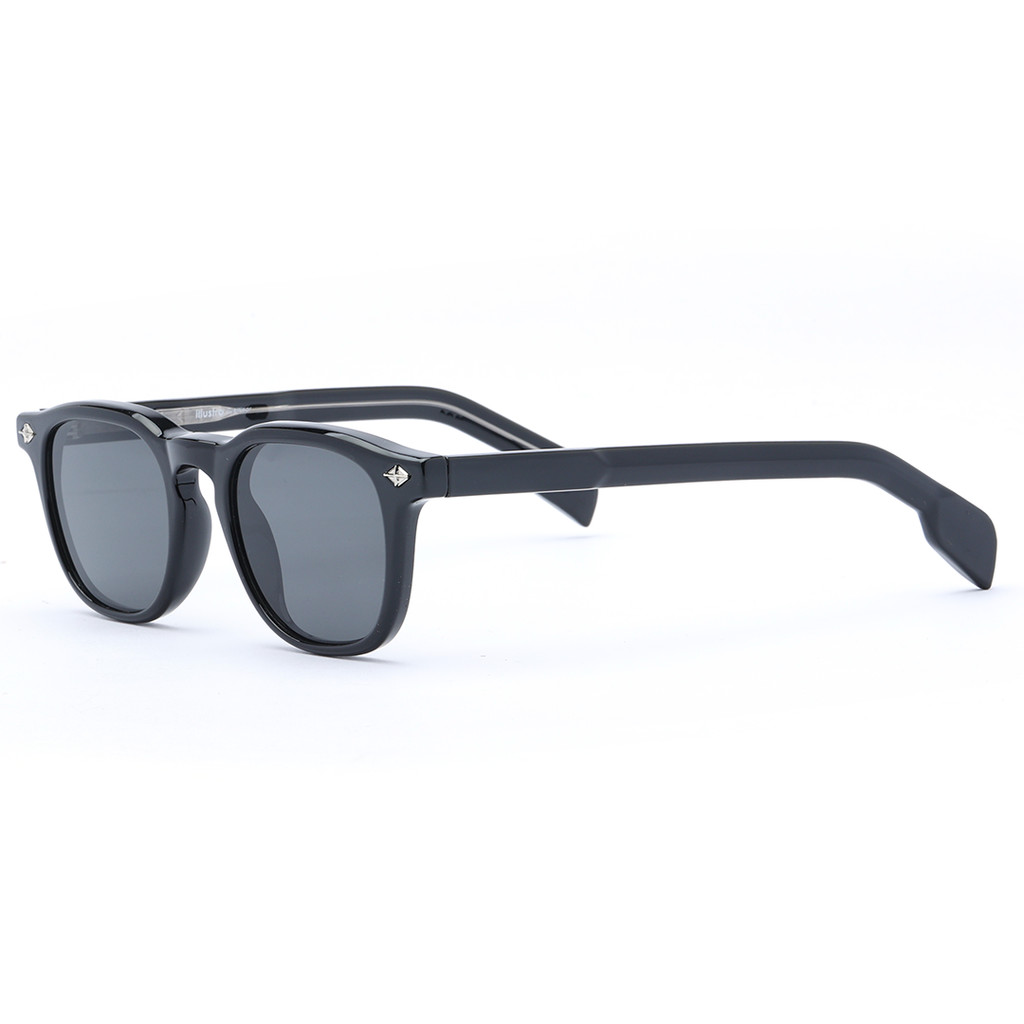 ILLUSTRO KACAMATA HITAM PRIA S IM P62103 C1 48