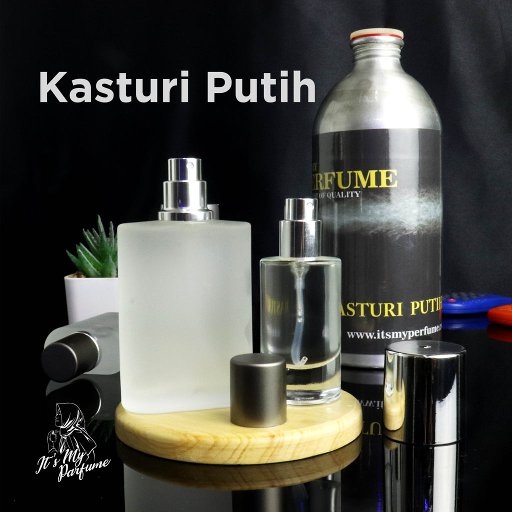 PARFUM MINYAK WANGI KASTURI PUTIH 100 ML HALAL