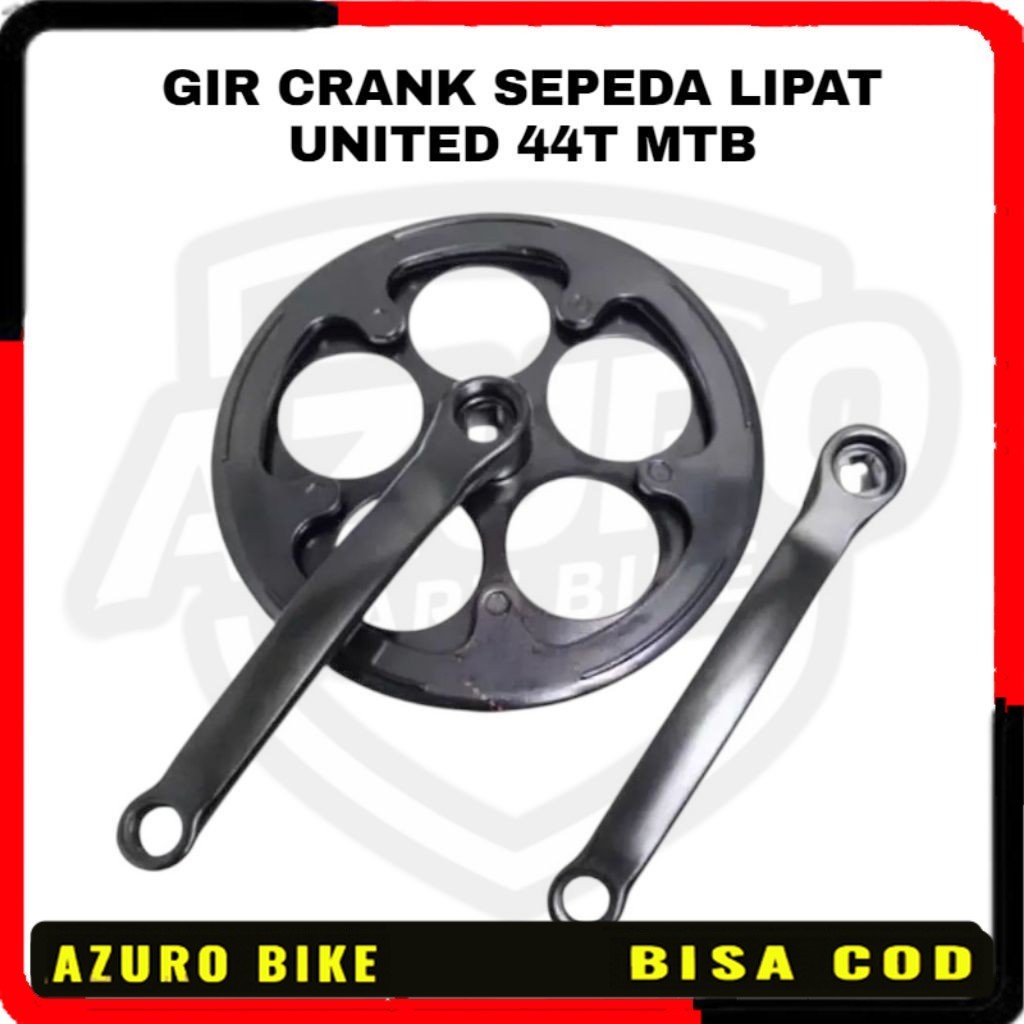 GIR CRANK SEPEDA LIPAT UNITED 44T MTB