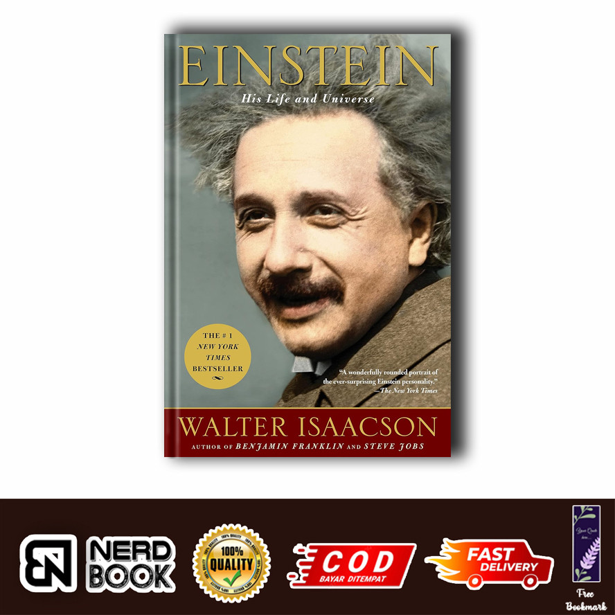 Einstein: His Life and Universe by Walter Isaacson (English)