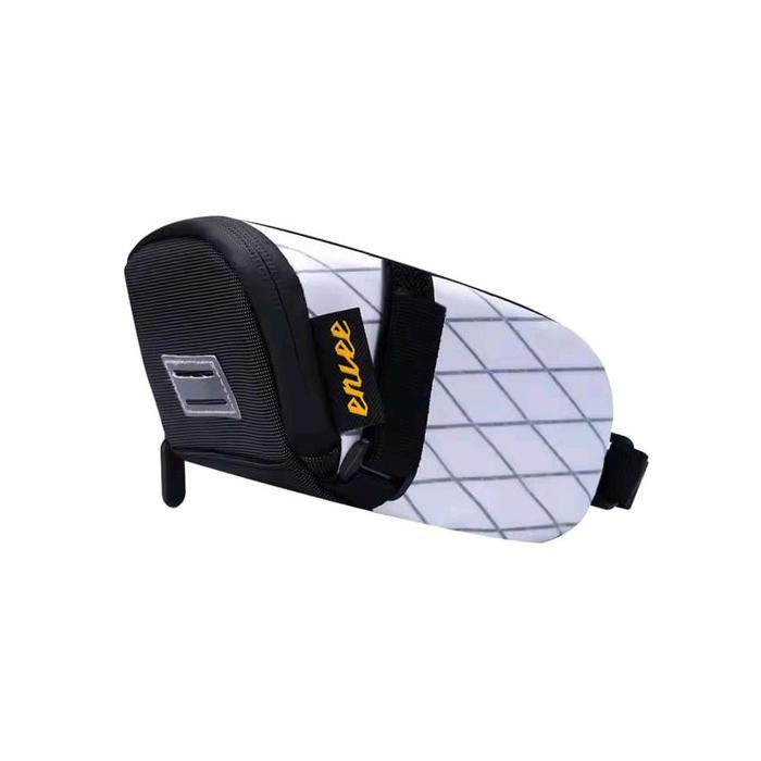 TAS BELAKANG SADEL SEPEDA ENLEE BICYCLE SADDLE BAG WATERPROOF STORAGE TAIL REAR POUCH ACCESSORY KIT 