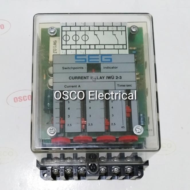 SEG IWU 2-3 CURRENT RELAY