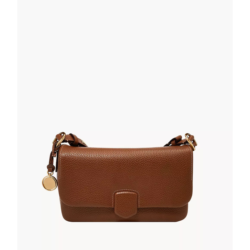 Fossil Lennox Leather Convertible Shoulder Bag Tas Selempang Wanita ZB11116-200