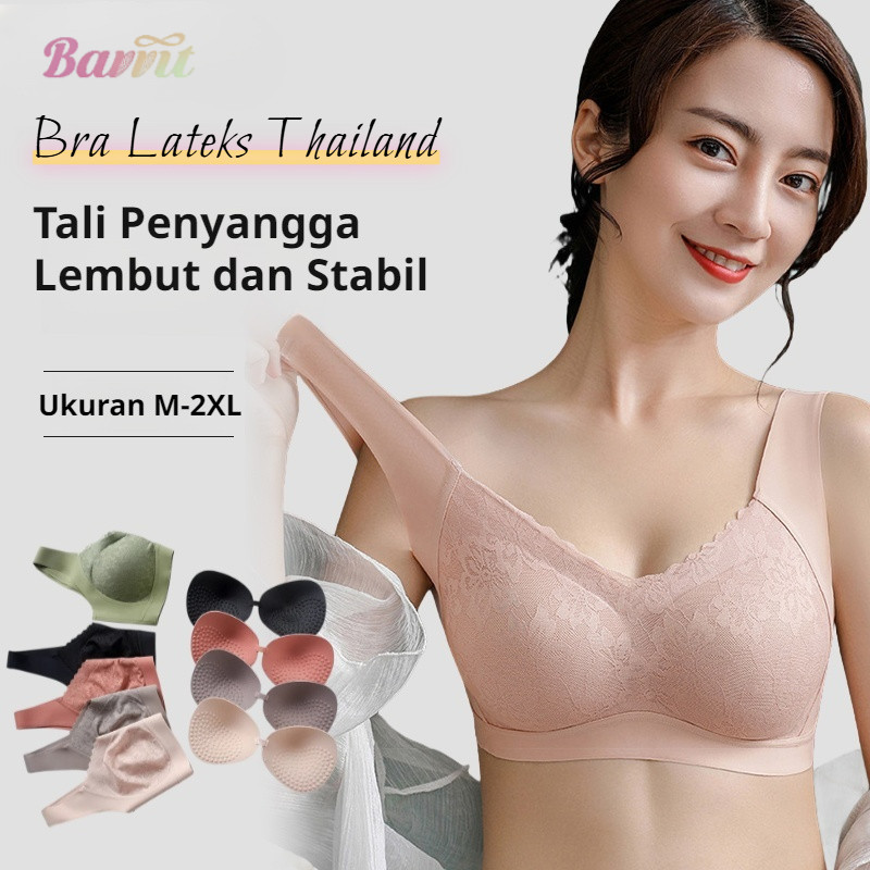 [BH Punggung Cantik] Bra Tanpa Jahitan Dengan Payudara Besar Yang Memperlihatkan Punggung Kecil / Br