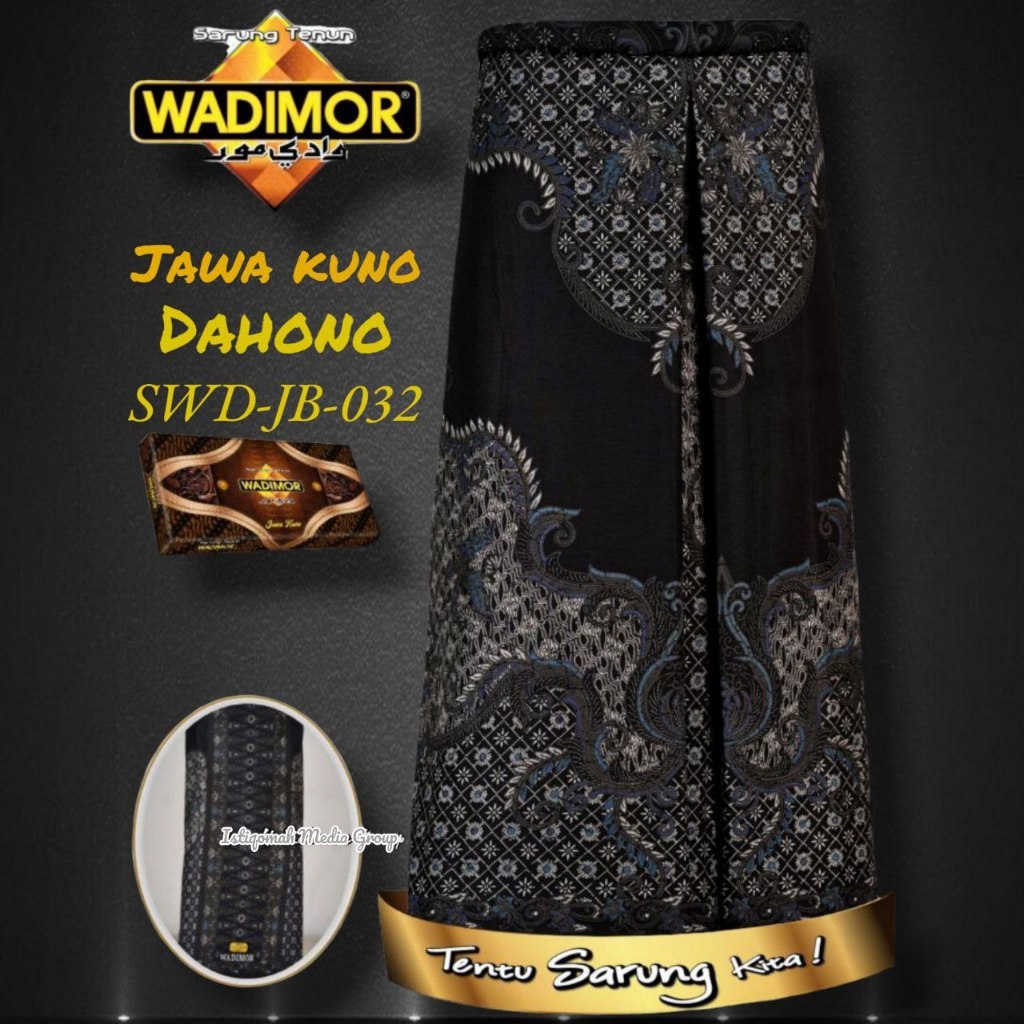 Sarung Wadimor Jawa Batik Sarung Premium Pria Dewasa / Cod Samping Wadimor Batik Premium Jawa Batik 