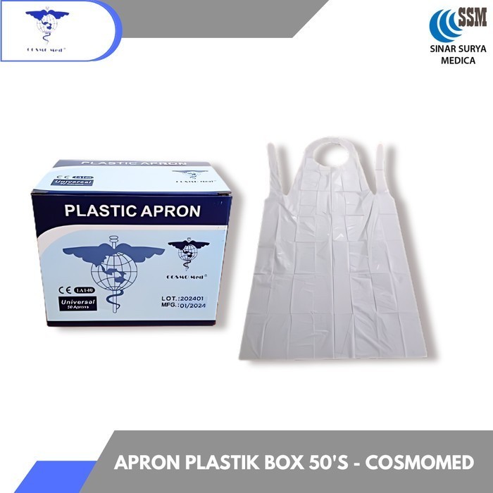 Apron Plastik/Celemek Plastik - Cosmomed /Cosmomed - Apron Plastik/Celemek Plastik 50's