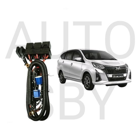 AS Relay Set Lampu Utama LED H4  Mobil Toyota calya 2016 2025