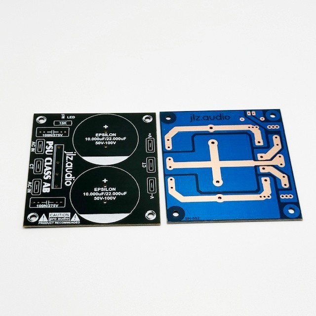 PCB PSU 2 ELCO CLASS AB TONE