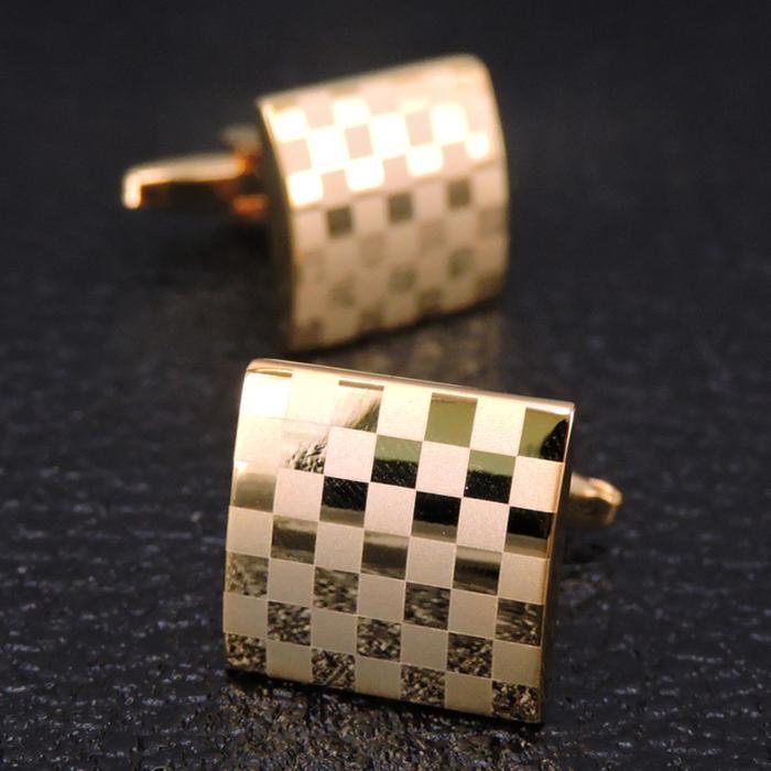 Cufflink Jam Kancing Manset Kemeja french Eksekutif - Motif 0, Tanpa Kotak
