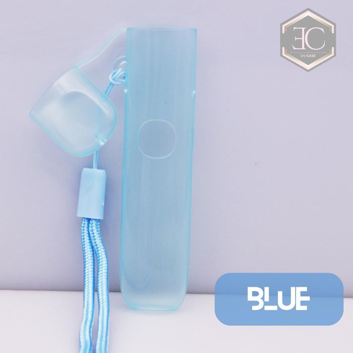 Case Relx Infinity 2 with Lanyard Model Semi Transparent - Blue