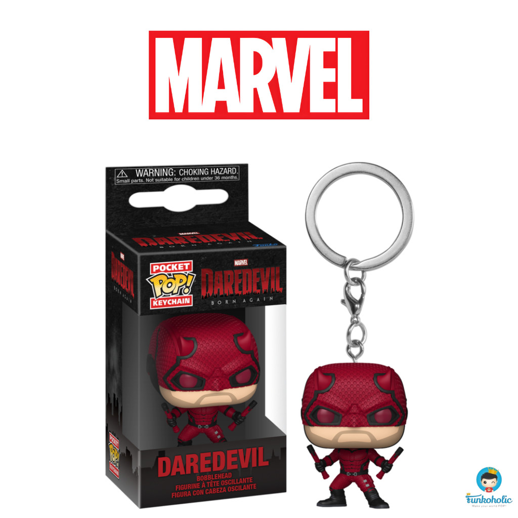 Funko Pocket POP Marvel Daredevil Born Again (2025) - Daredevil Keychain