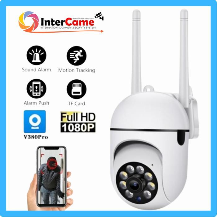 IP Camera CCTV V380 / V380pro PTZ Mini Speed Dome Wifi Outdoor Indoor