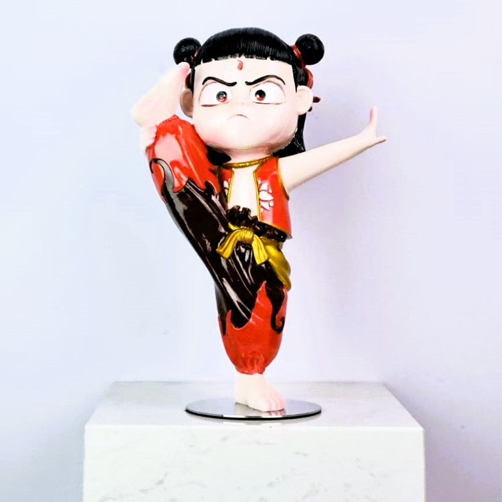 Pajangan Patung Karakter Dewa NeZha / NeZha Figure M252
