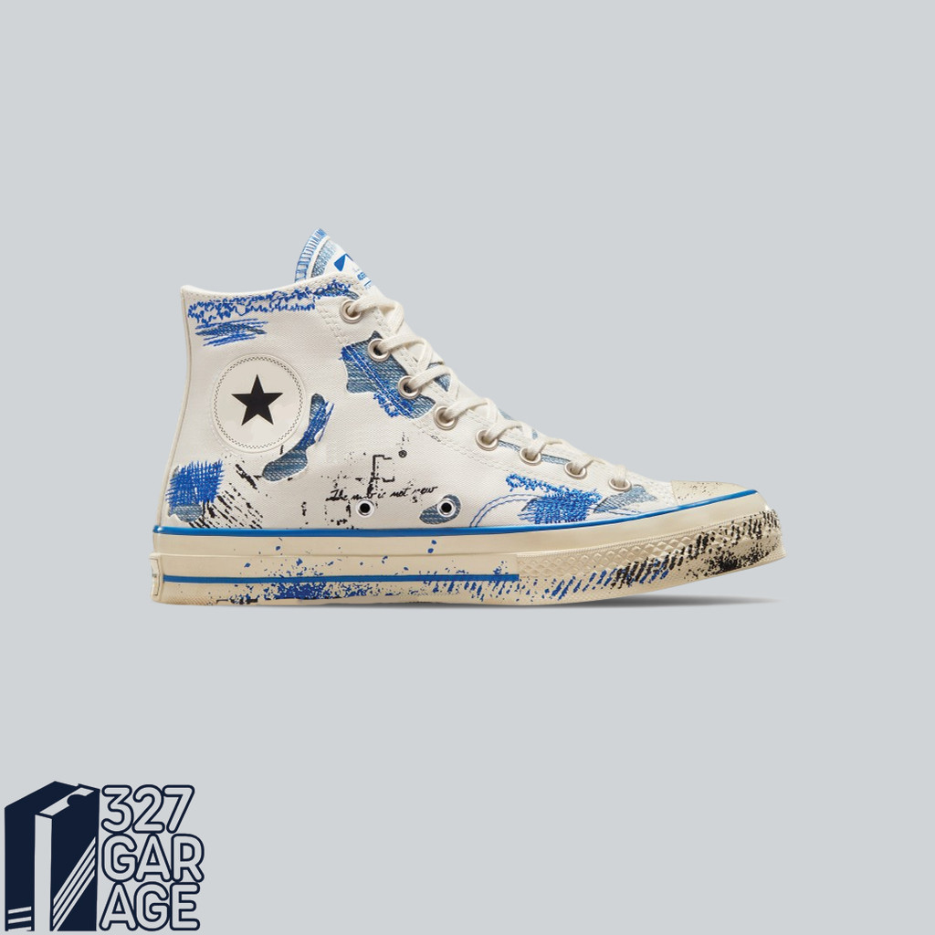 Sneakers Converse Chuck Taylor All Star 70 High Ader Error White Blue Imperial A05351C Original BNIB