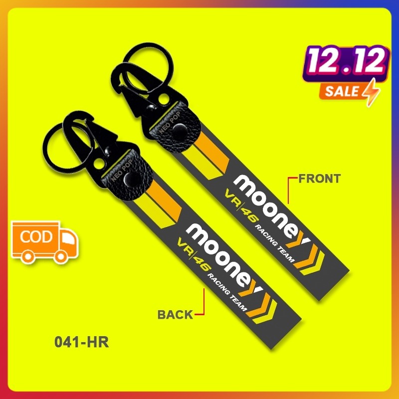 GANTUNGAN KUNCI PREMIUM MOONEY VR46 RACING TEAM MOTOGP KEYCHAIN KEREN LOGO TIM MOTO GP WSBC DUCATI Y