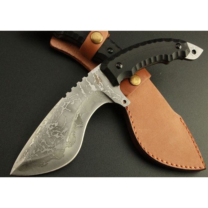 PISAU KUKRI SURVIVAL PISAU BAJA SUPER TAJAM 27,5 cm Bahan G10