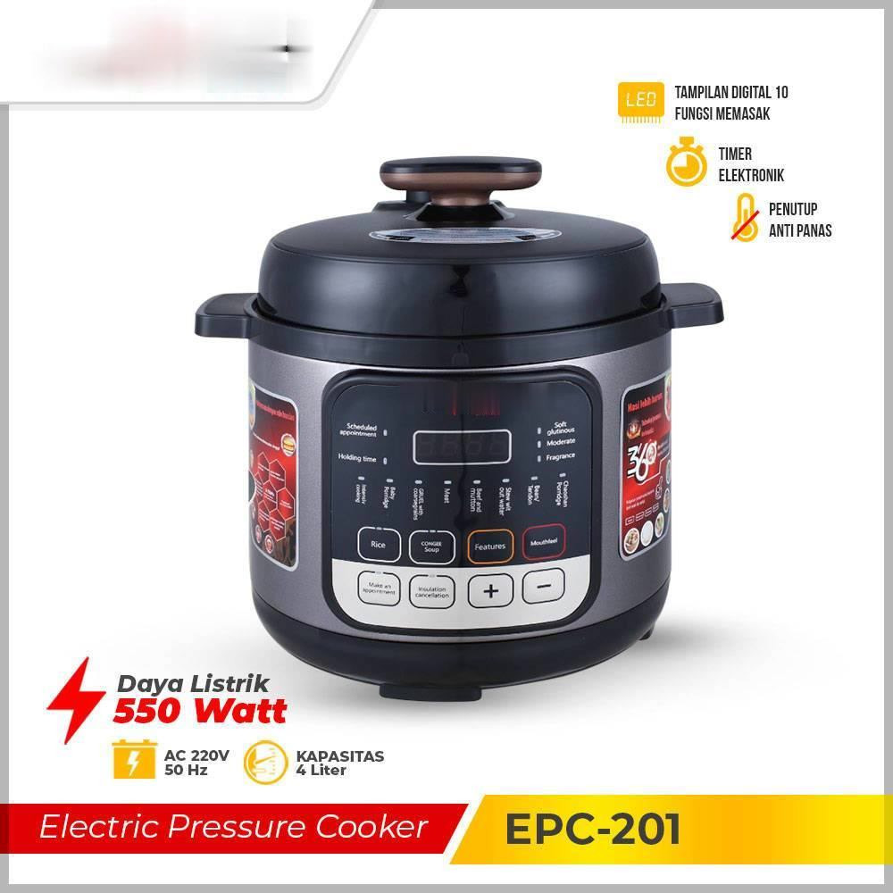 Digital Rice Cooker 4L 4L Premium Electric Cooker Pressure Cooker  
