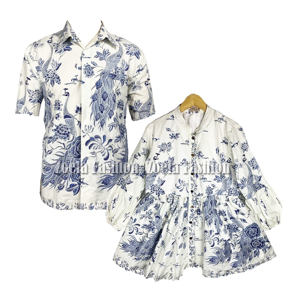 Nafiko Fashion Batik Couple Modern Jumbo LD 120 130 140 150 Busui Friendly Lapis Furing