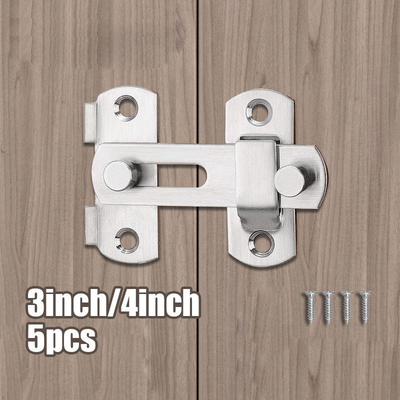 5pcs Grendel Overpal Gembok Selot Gerendel Gembok Pintu Sliding Rumah